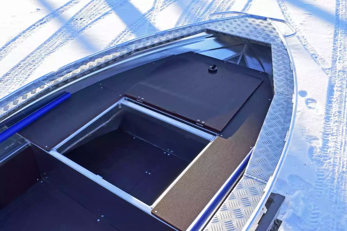 Алюминиевая лодка Wyatboat-370 Р FISH в Рыбинске