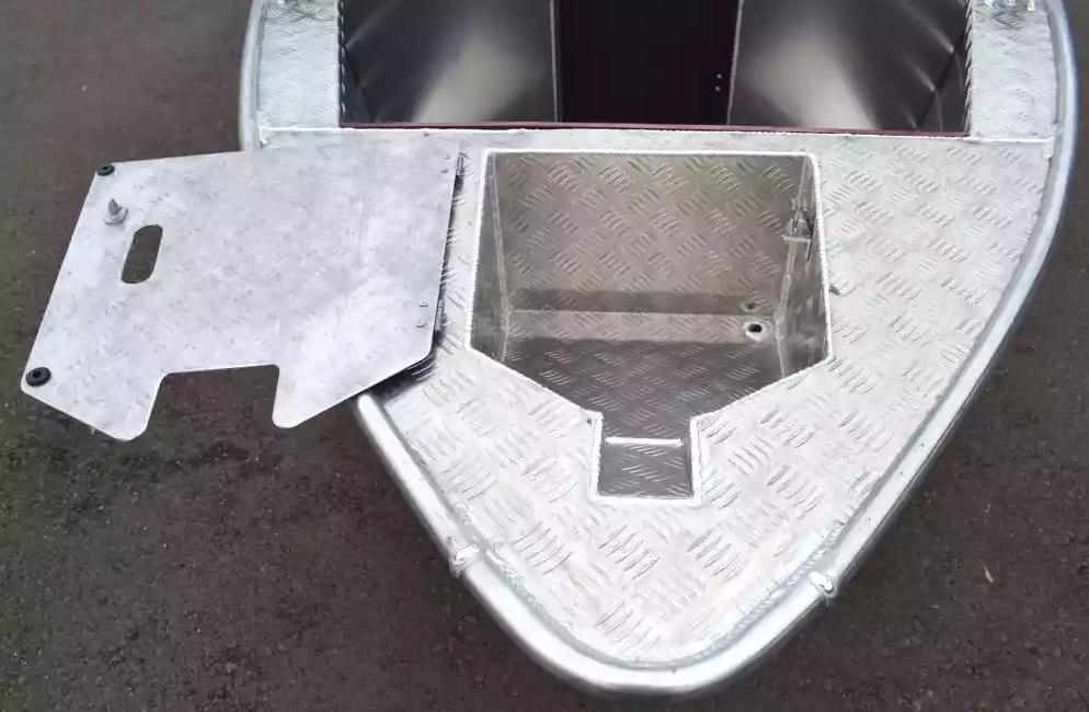 Алюминиевая лодка Wyatboat-390 DCM Увеличенный борт в Рыбинске