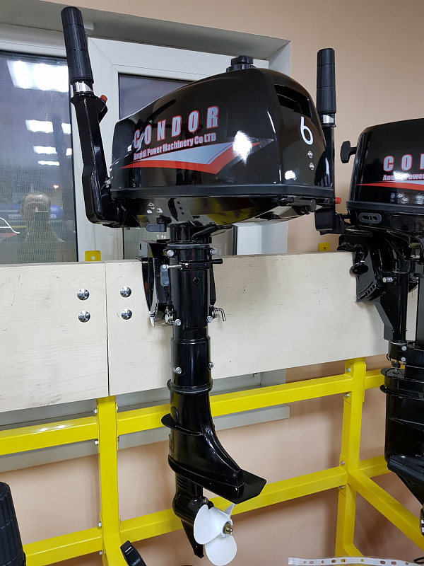 Лодочный мотор Condor F6HS без бака 12 л. в Рыбинске