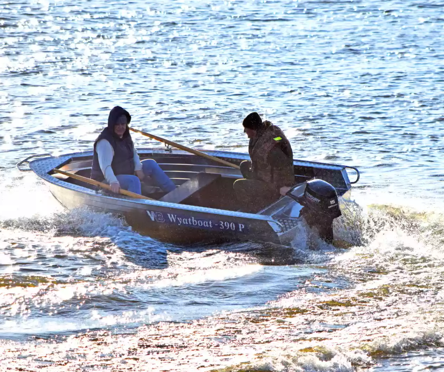 Алюминиевая лодка Wyatboat-390 P в Рыбинске