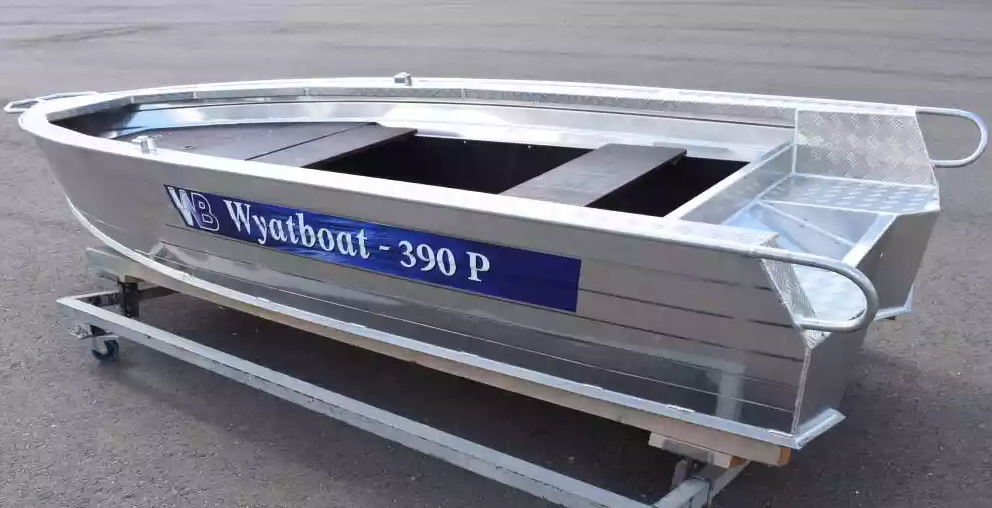 Алюминиевая лодка Wyatboat-390Р Fish в Рыбинске