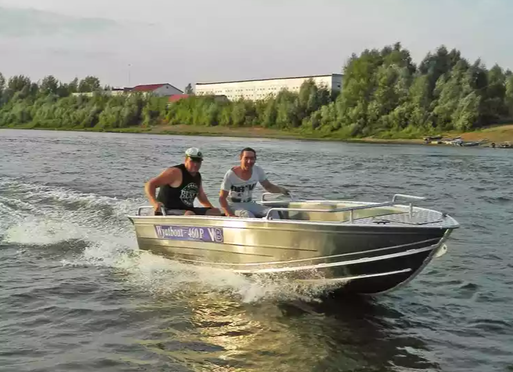 Алюминиевая лодка Wyatboat-460 P в Рыбинске