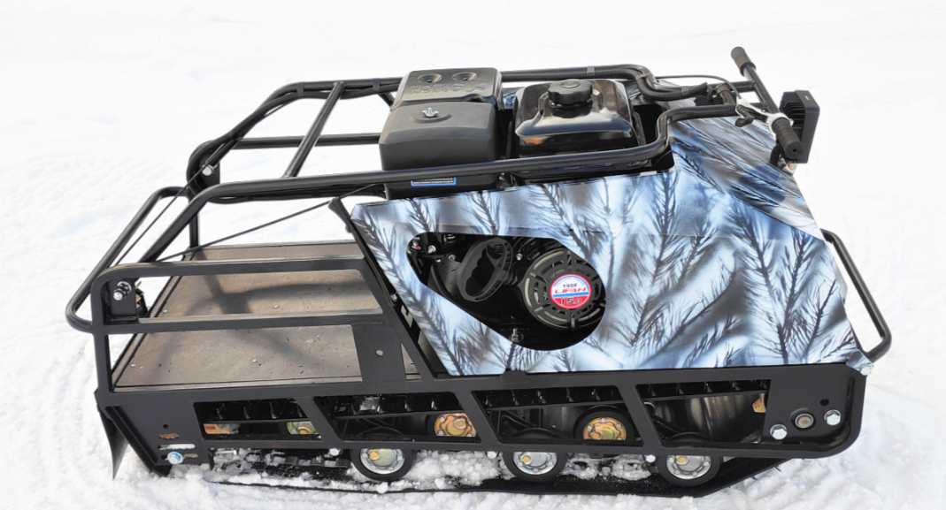 Мотобуксировщик Irondog (Железная собака) M500 9 Камуфляж Охотник в Рыбинске