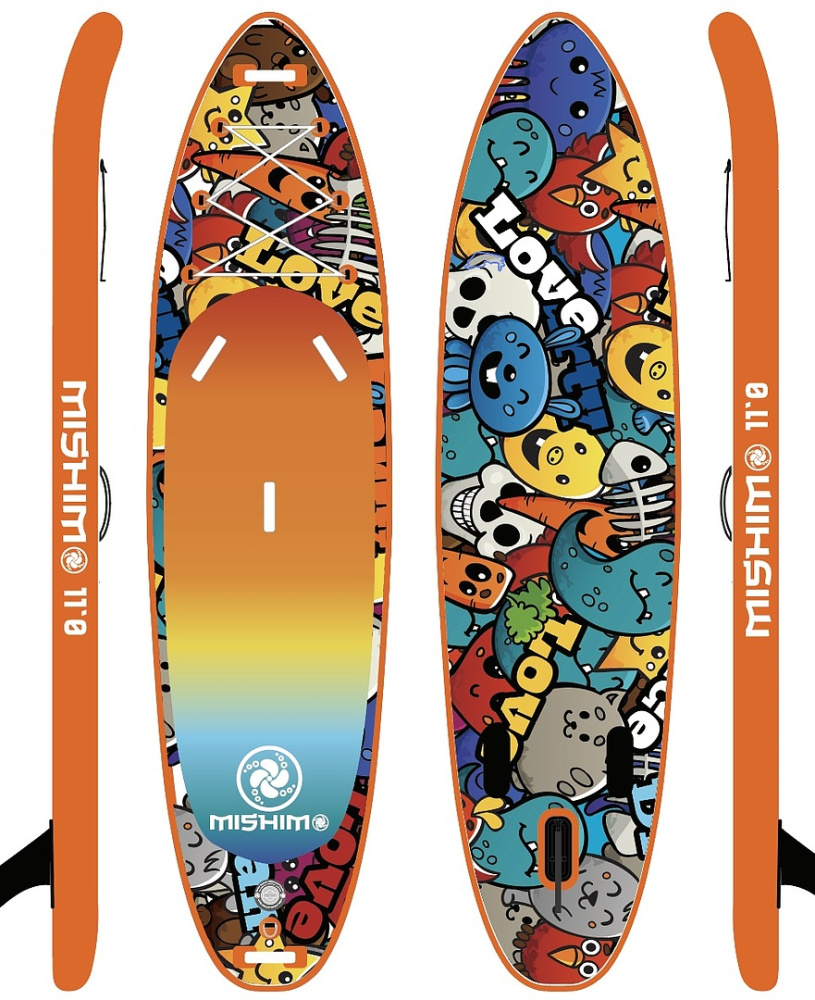 SUP (САП) Доска MISHIMO CRAZY-LINE 10.6’ (325см) в Рыбинске