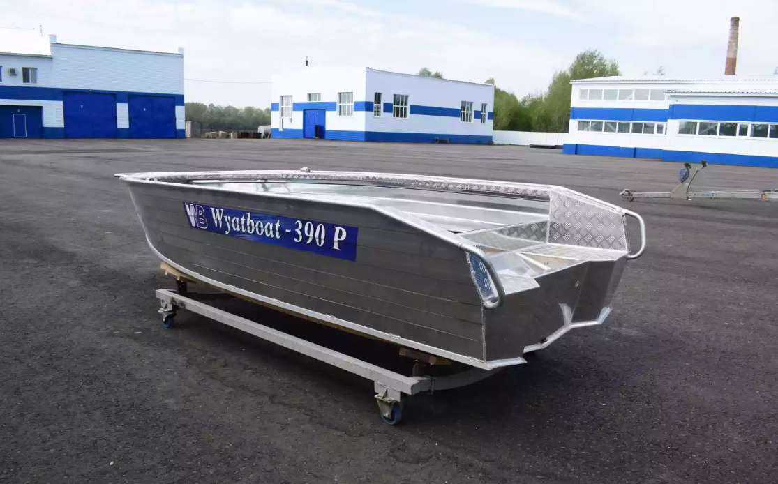 Алюминиевая лодка Wyatboat-390Р Увеличенный борт в Рыбинске
