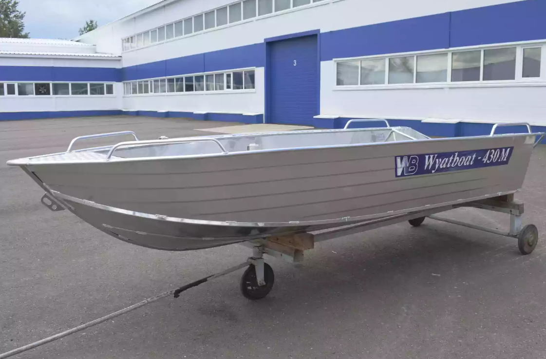 Алюминиевая лодка  Wyatboat-430М в Рыбинске