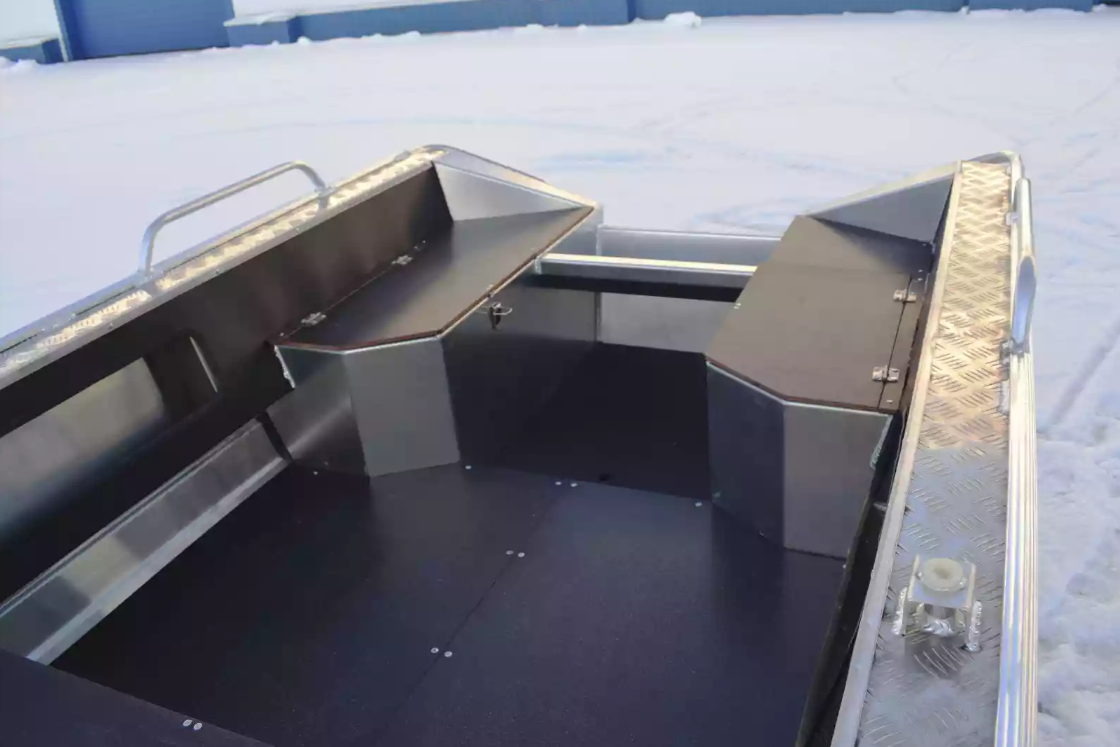 Алюминиевая лодка Wyatboat-370 в Рыбинске