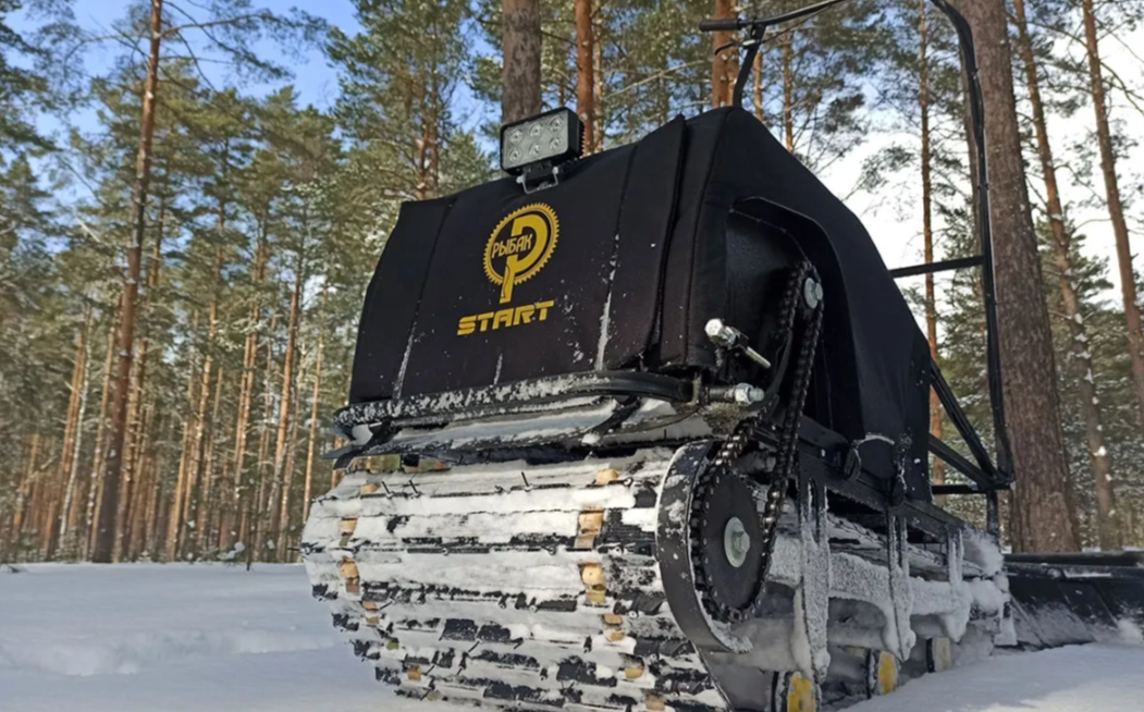 Мотобуксировщик РЫБАК СТАРТ Lifan 15 л.с (тканный капот) в Рыбинске