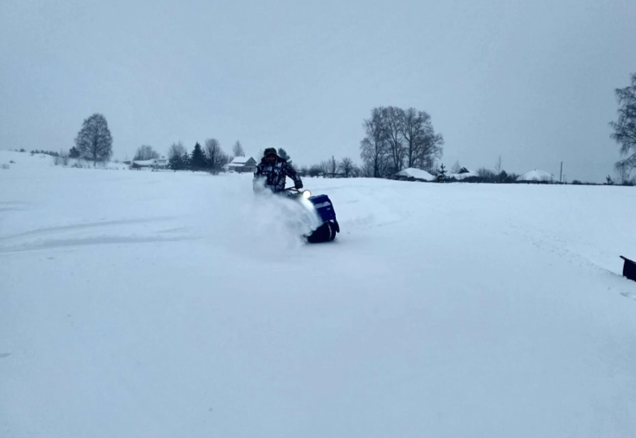 Мотобуксировщик Альбатрос-XLV 9 тележки, 1450 мм в Рыбинске