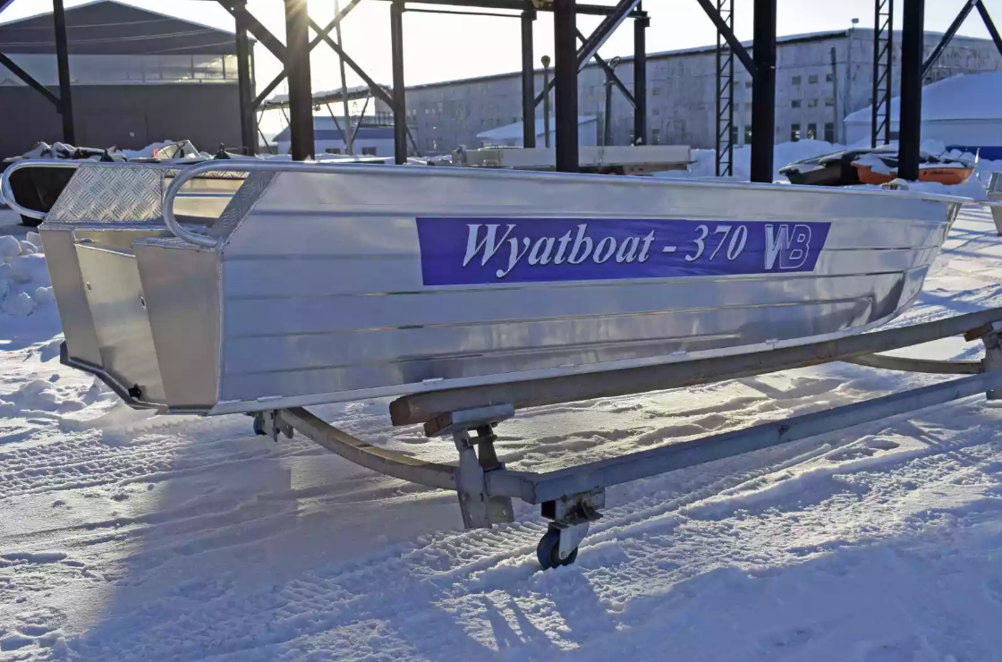 Алюминиевая лодка Wyatboat-370 Р в Рыбинске