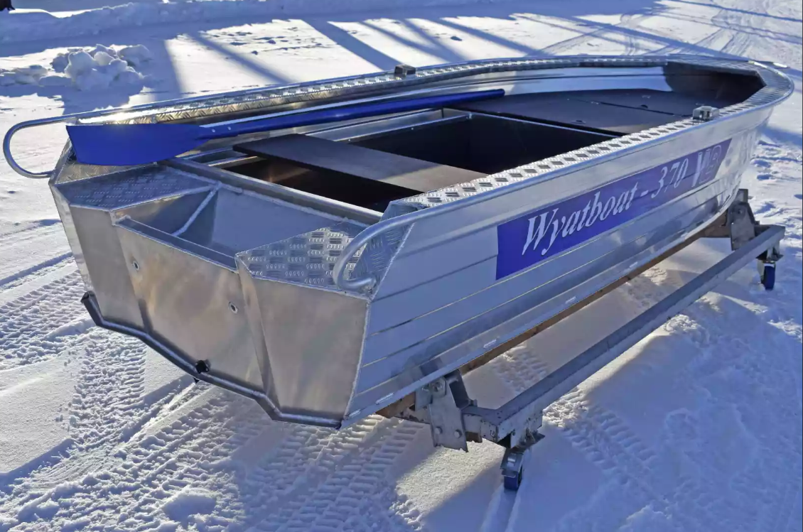 Алюминиевая лодка Wyatboat-370 Р FISH в Рыбинске