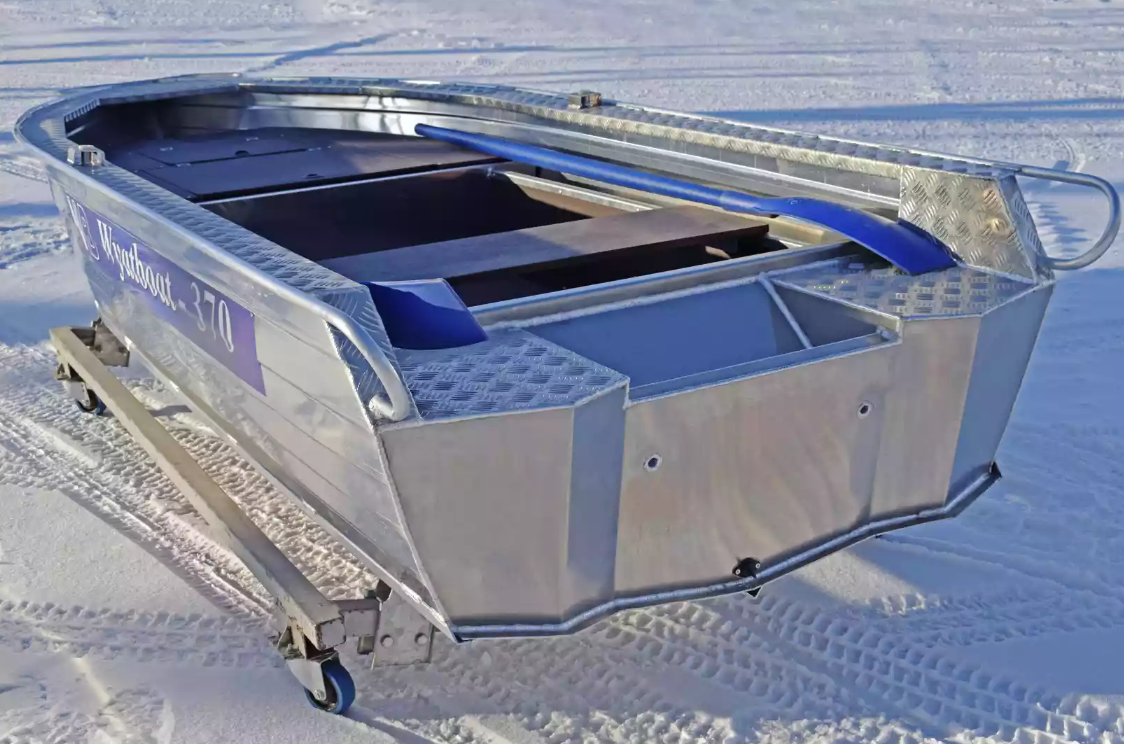 Алюминиевая лодка Wyatboat-370 Р FISH в Рыбинске