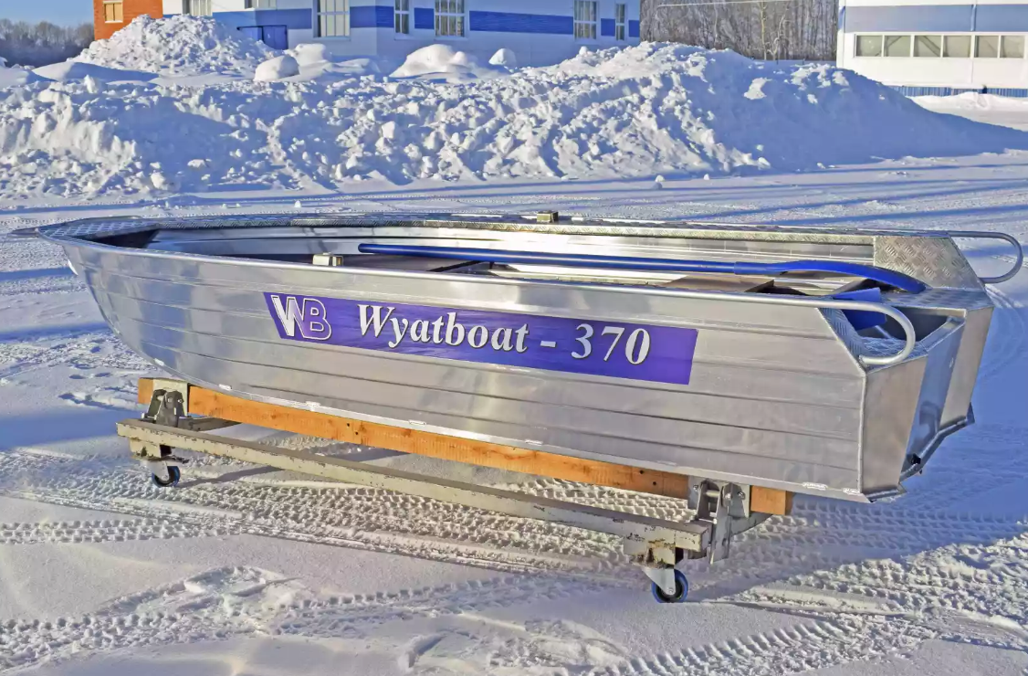 Алюминиевая лодка Wyatboat-370 Р FISH в Рыбинске