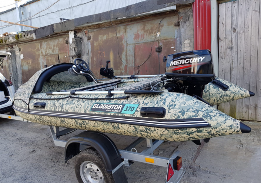 НАДУВНАЯ ЛОДКА GLADIATOR C370AL в Рыбинске