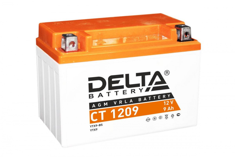 Аккумулятор Delta CT 1209 (12V / 9Ah) в Рыбинске