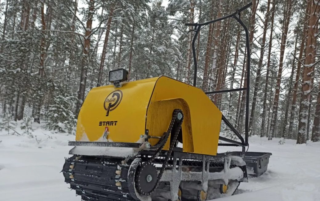 Мотобуксировщик РЫБАК СТАРТ Lifan 15 л.с. (металлический капот) в Рыбинске