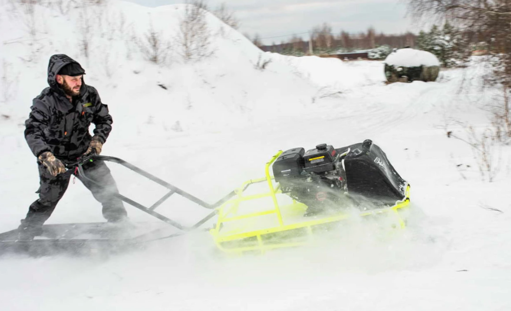 Мотобуксировщик Бурлак ХОЗЯИН-1 (капот металл) в Рыбинске