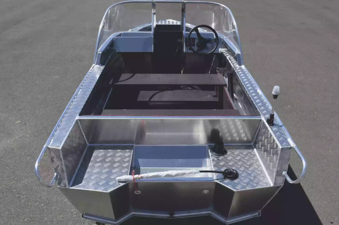 Алюминиевая лодка Wyatboat-390 DCM в Рыбинске