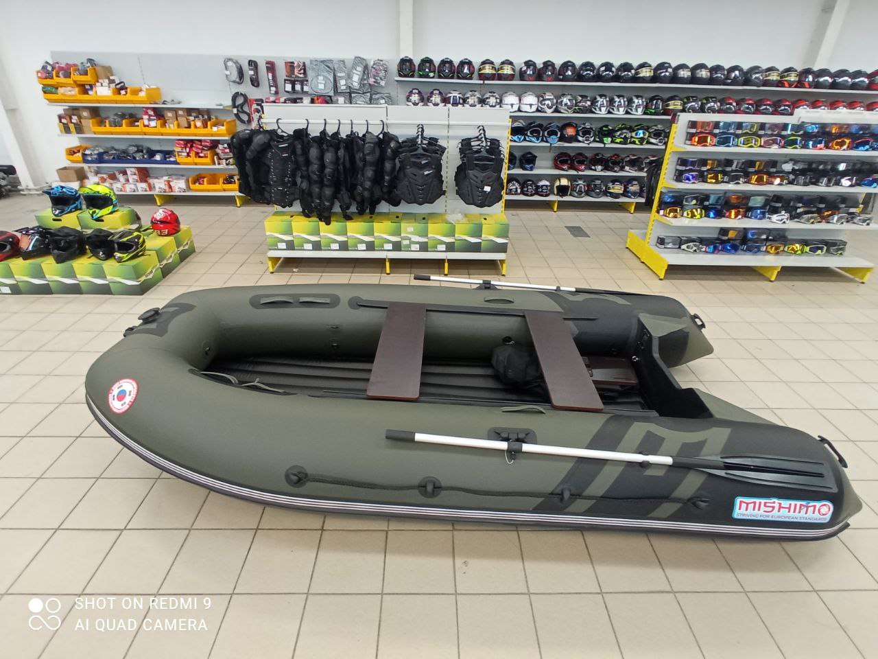 Лодка MISHIMO RIVER JET 460 под водомет в Рыбинске