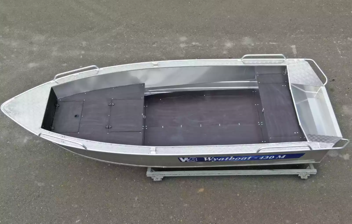 Алюминиевая лодка  Wyatboat-430М FISH в Рыбинске