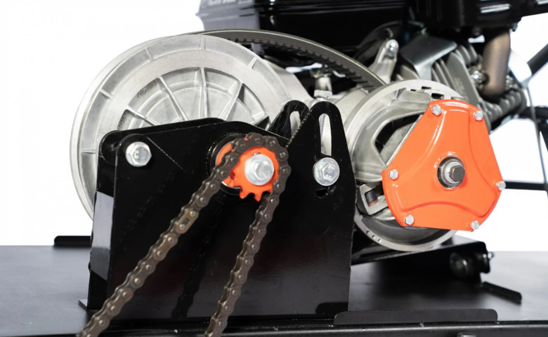 Мотобуксировщик БУРЛАК-M2 LFK 15 л.с. (передний привод, катки) в Рыбинске