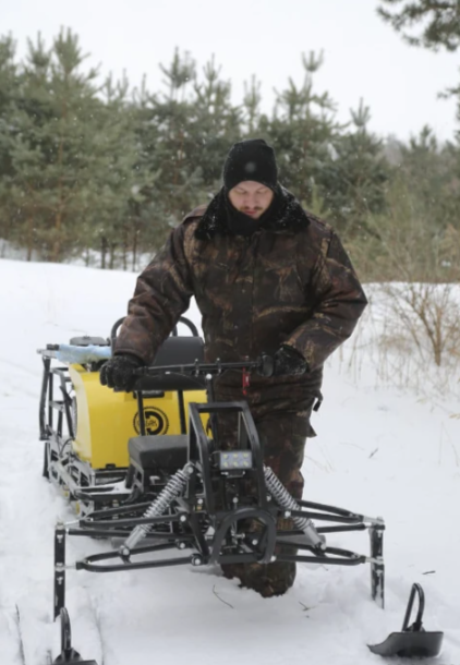 Мотобуксировщик РЫБАК PKD. PSD 17 л.с. (длинная база 1430мм) в Рыбинске