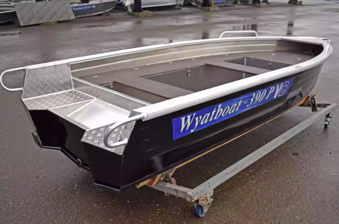 Алюминиевая лодка Wyatboat-390РМ в Рыбинске