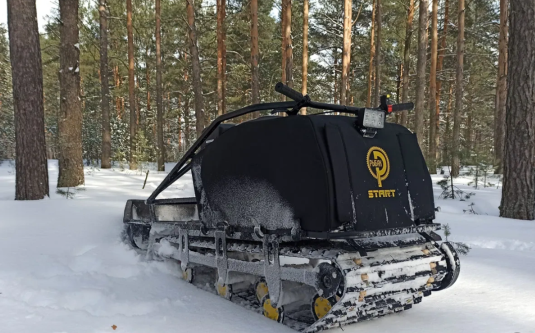 Мотобуксировщик РЫБАК СТАРТ Lifan 15 л.с (тканный капот) в Рыбинске