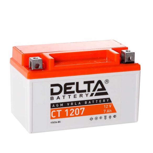 Аккумулятор Delta CT 1207 (12V / 7Ah) в Рыбинске