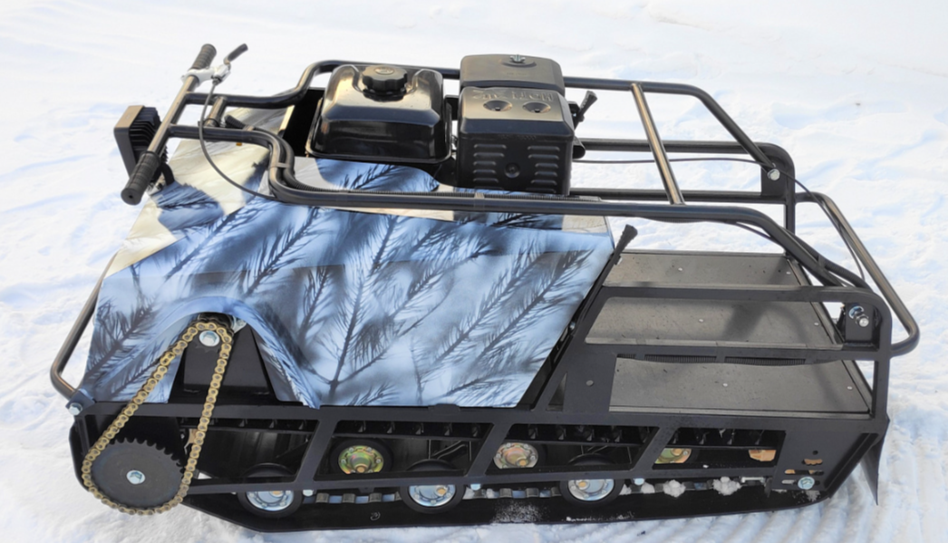 Мотобуксировщик Irondog (Железная собака) M500 9 Камуфляж Охотник в Рыбинске