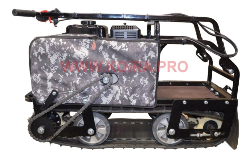 Мини мотобуксировщик КОЙРА "Вжик" (107 см) 7 л/с с ручным стартером в Рыбинске