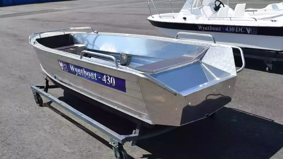 Алюминиевая лодка  Wyatboat-430М в Рыбинске