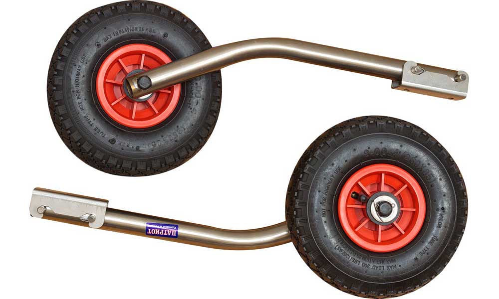 Транцевые колеса модульные удлиненные из нержавеющей стали в Рыбинске