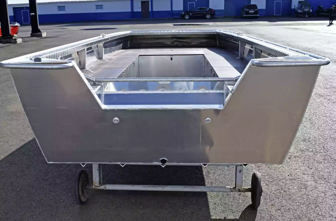 Алюминиевая лодка Wyatboat-490 Jonboat в Рыбинске