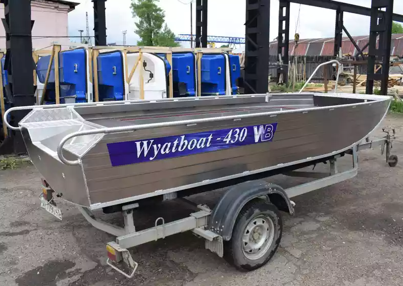 Алюминиевая лодка  Wyatboat-430 Master в Рыбинске