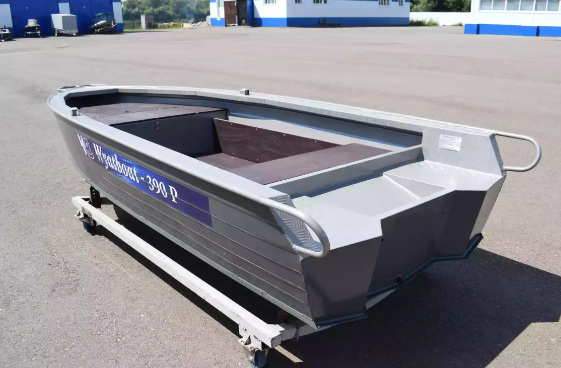 Алюминиевая лодка Wyatboat-390Р Fish в Рыбинске