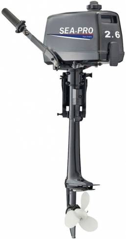 Лодочный мотор SEA-PRO Т 2.6S c газом на румпеле в Рыбинске