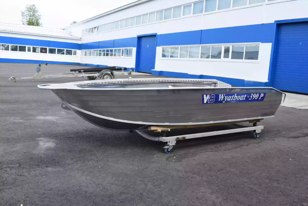 Алюминиевая лодка Wyatboat-390Р Увеличенный борт в Рыбинске