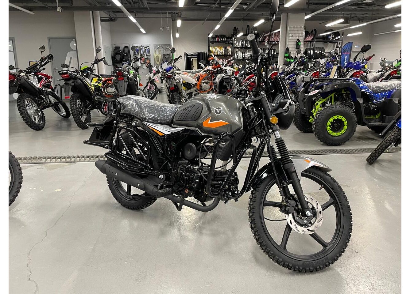 Мопед VMC NOVA 49сс (125сс) Led Full, дисковый тормоз, RKB RATO с баланс. валом, сигнализация в Рыбинске