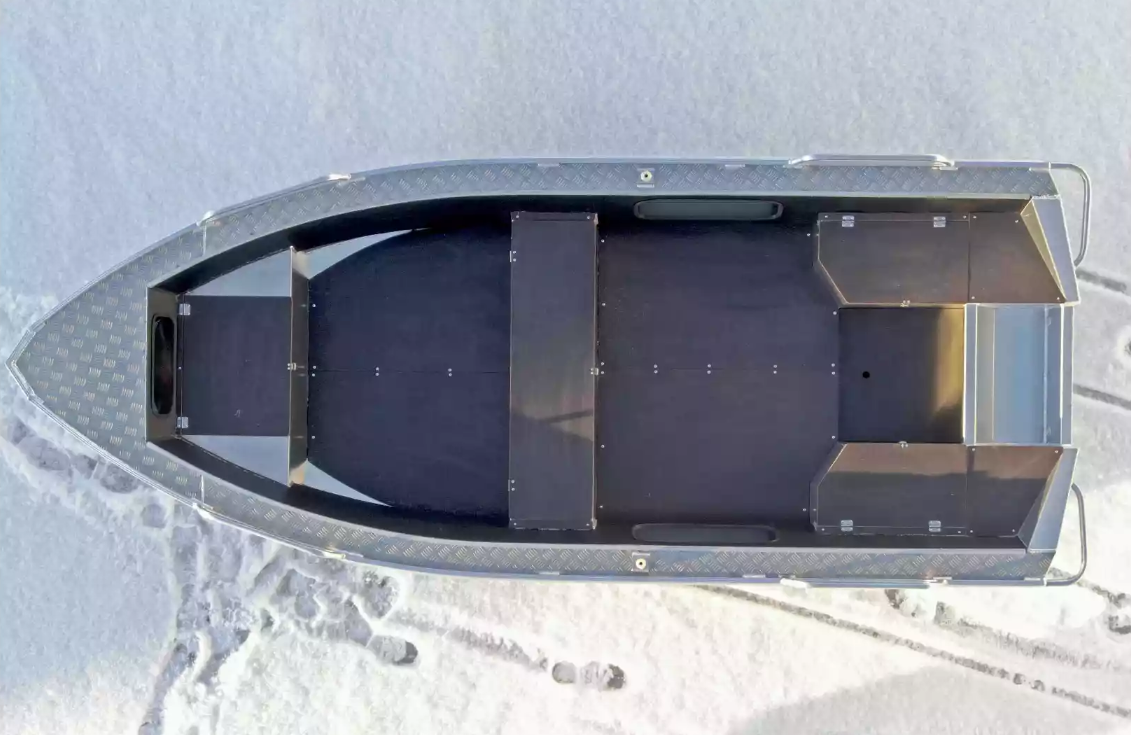 Алюминиевая лодка Wyatboat-370 в Рыбинске
