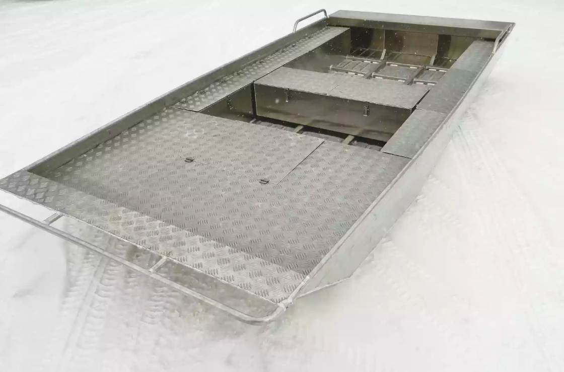 Алюминиевая лодка Wyatboat-390 Jonboat в Рыбинске