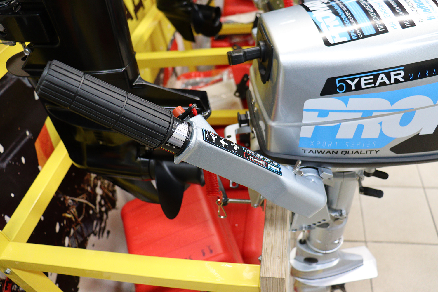 Лодочный мотор PROMAX SP5FHS (внешний бак 12 л) в Рыбинске