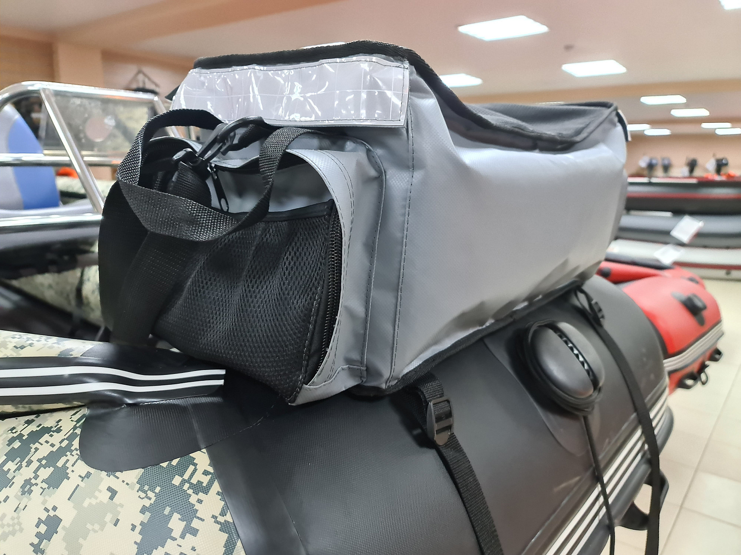 СУМКА ЛЮКС НА БАЛЛОН ДЛЯ ЛОДОК ПВХ 50Х25Х25 СМ в Рыбинске