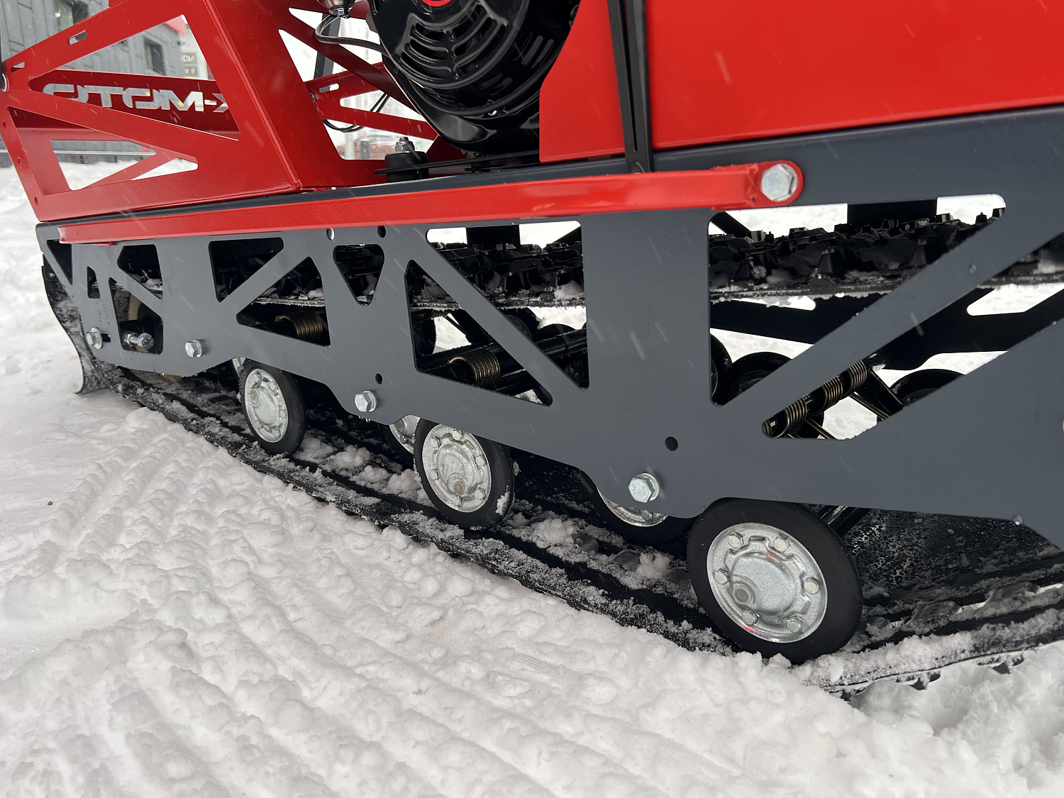 Мотобуксировщик EX-MOTO SNOWDOG S500 15л.с в Рыбинске