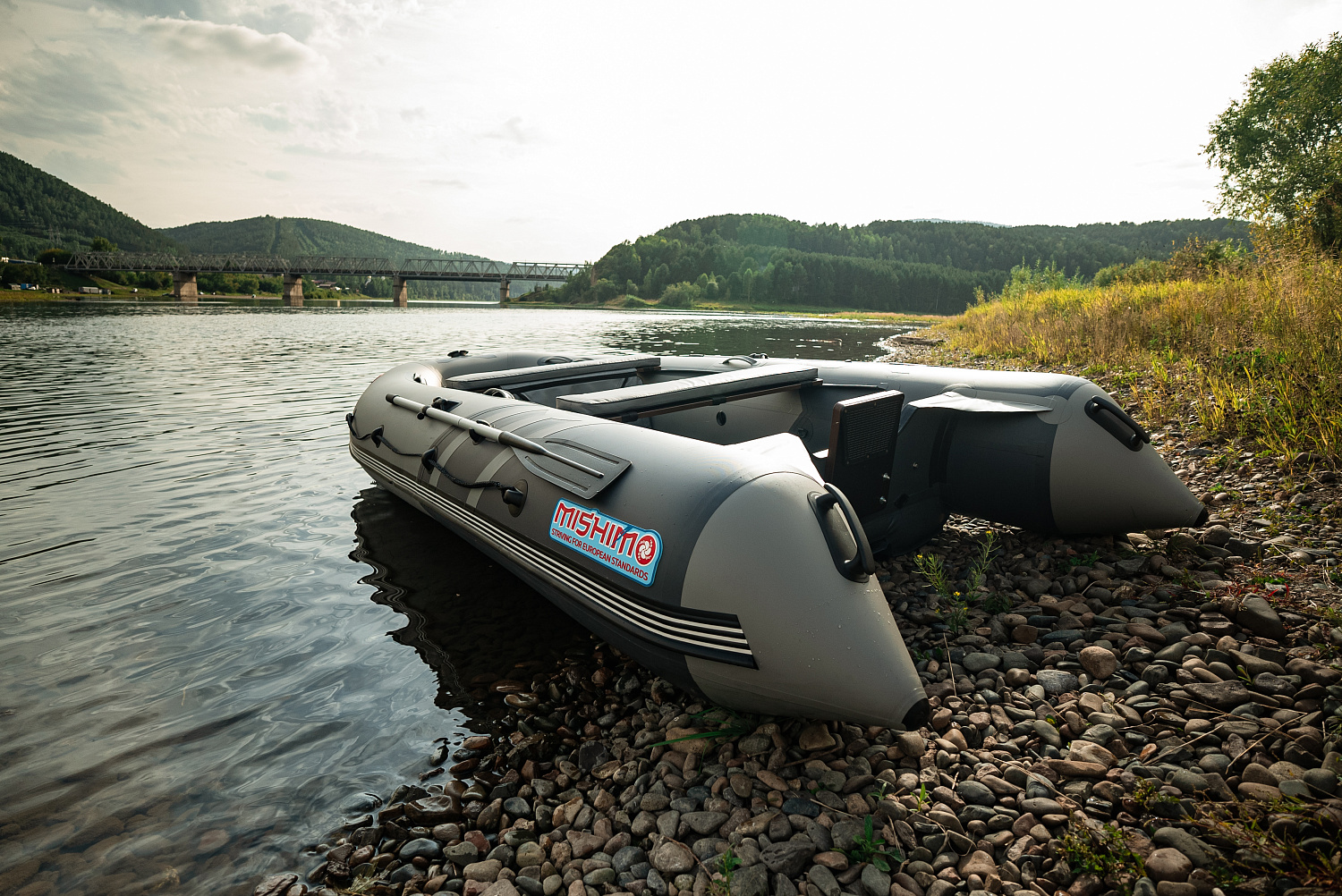 Лодка MISHIMO RIVER JET 390 под водомет в Рыбинске