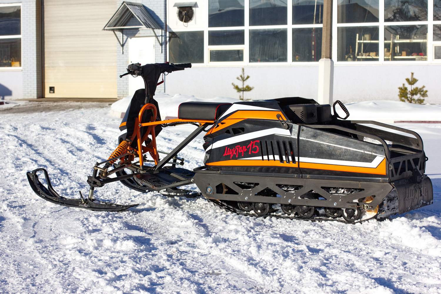 Мотобуксировщик IRBIS Мухтар 15 с лыжным модулем в комплекте в Рыбинске