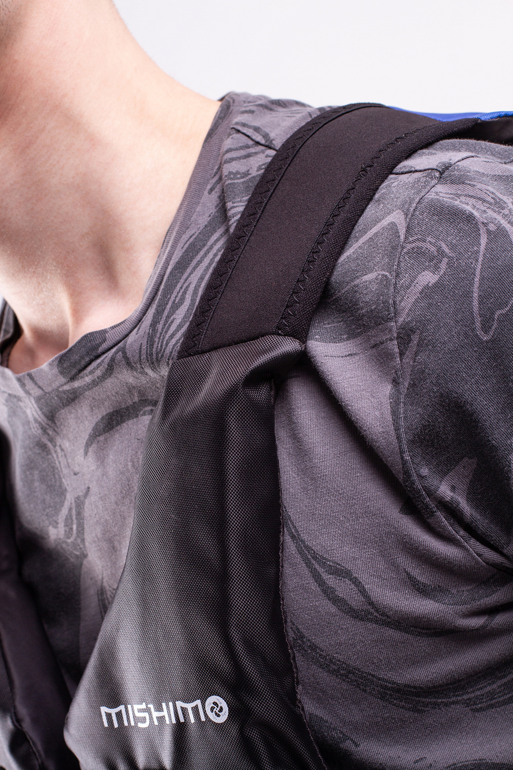 Жилет спасательный MISHIMO PRO Премиум качества Черно-синий в Рыбинске