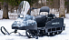 Миниснегоход Бурлак Егерь Экспедитор 15 л.с. , реверс, тормоз, капот белый в Рыбинске