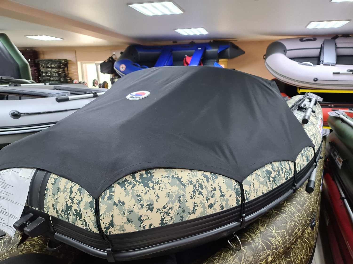 КОМПЛЕКТ НОСОВОГО ТЕНТА К ЛОДКЕ SMARINE SDP MAX 360 ЧЕРНЫЙ в Рыбинске