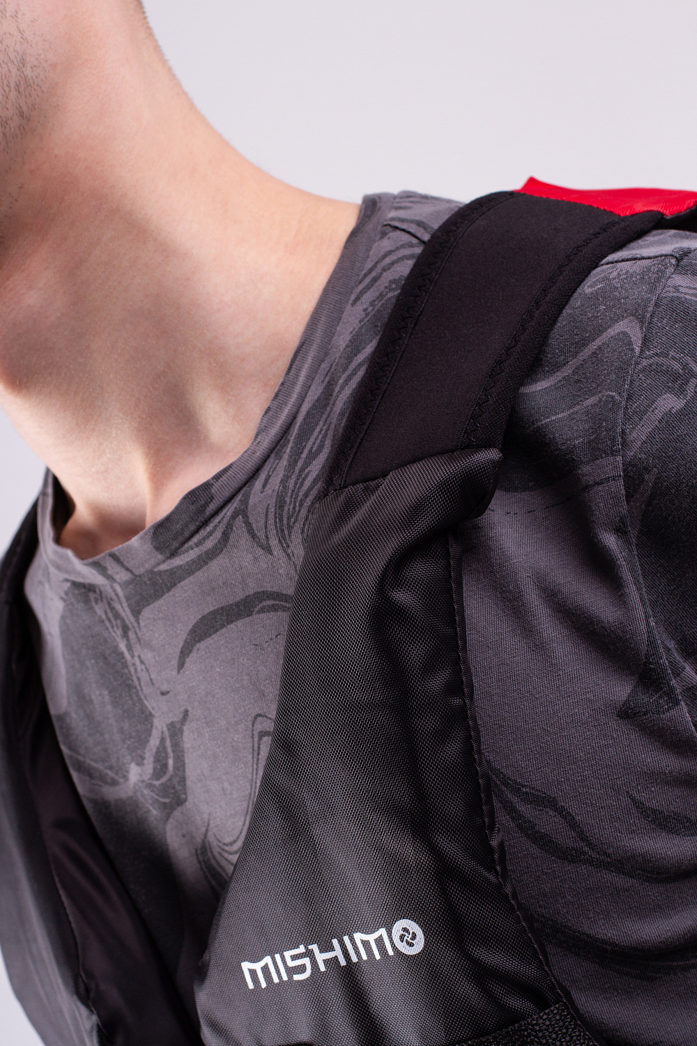 Жилет спасательный MISHIMO PRO Премиум качества Черно-красный в Рыбинске